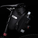 Bolso para Asiento de Bicicleta con porta termo negro Rhinowalk