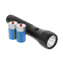 Linterna de aluminio con baterias incluidas