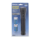 Linterna de aluminio con baterias incluidas