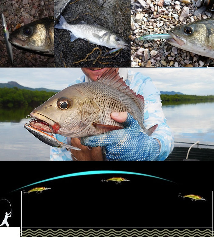 Señuelo Minnow lengua larga 14cm A/V