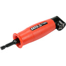 Adaptador de angulo 90 grados para puntas destornillador 1/4" 155mm largo