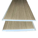 Cielo Raso PVC techo Fresno madera panel 20cm x 8mm x 5.95m Resistente a Humedad Fácil Instalación Alta Durabilidad