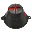 Filtro para pintura. Colador de pintura. Embudo de malla de nailon fino. Diámetro 10 cm, Interior 5 cm.