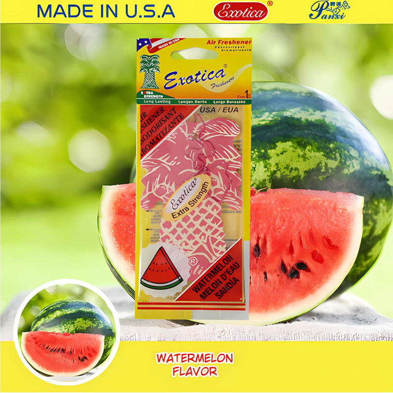 Desodorante con aroma a Watermelon. Aromatizante para Auto. Neutralizador de olores.