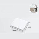 Repisa de pared. Estantería flotante. Tablilla de 20 x 30cm. Color blanco.