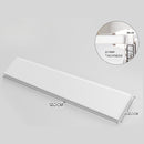 Repisa de pared. Estantería flotante. Tablilla de 20 x 120cm. Color blanco.