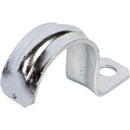 Grapa Simple  Metalica EMT Para Tuberia De 1 1/4". Material Zinc. Certificado UL-E481319.