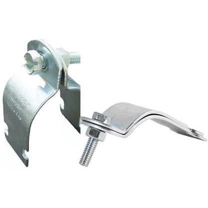 Grapa Universal de Channels Unistruat para tuberia de 3/4". Espesor de 2.0 mm. Material Zinc.