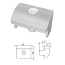 Bloque de Elevación BLANCO para Ventanas uPVC Accesorio de Ajuste y Refuerzo ventanas proyectables