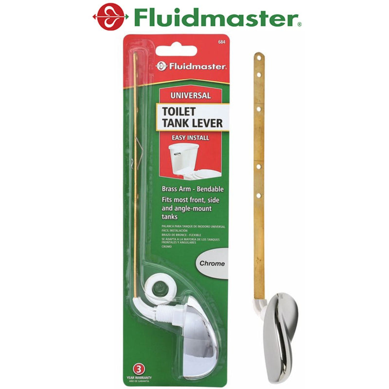 BALANCIN (7) "FLUIDMASTER" METAL CROMADO PARA INODORO