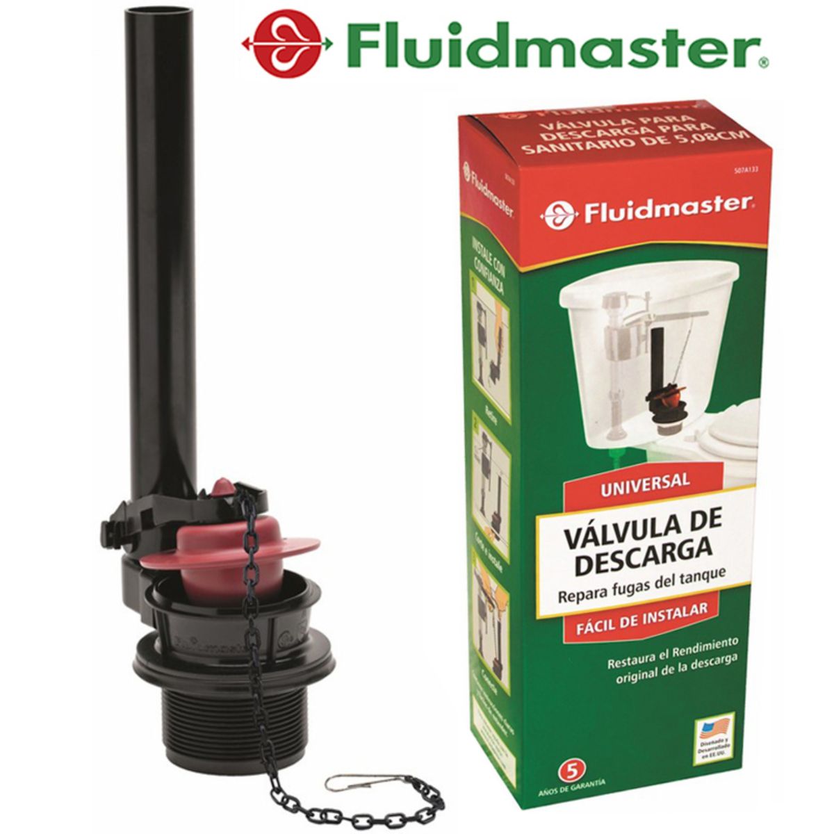 SIFON DE INODORO (5) "FLUIDMASTER" HEAVY DUTY USA