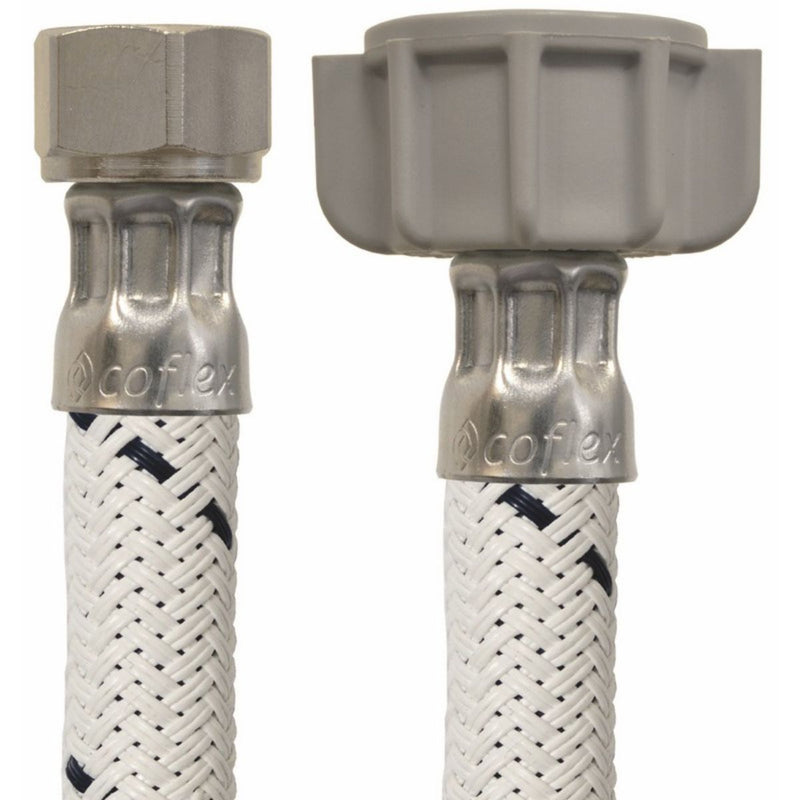 Tubo Abasto COFLEX Freg/Lav  3/8"COMPx1/2"A.M  Plastico 20"