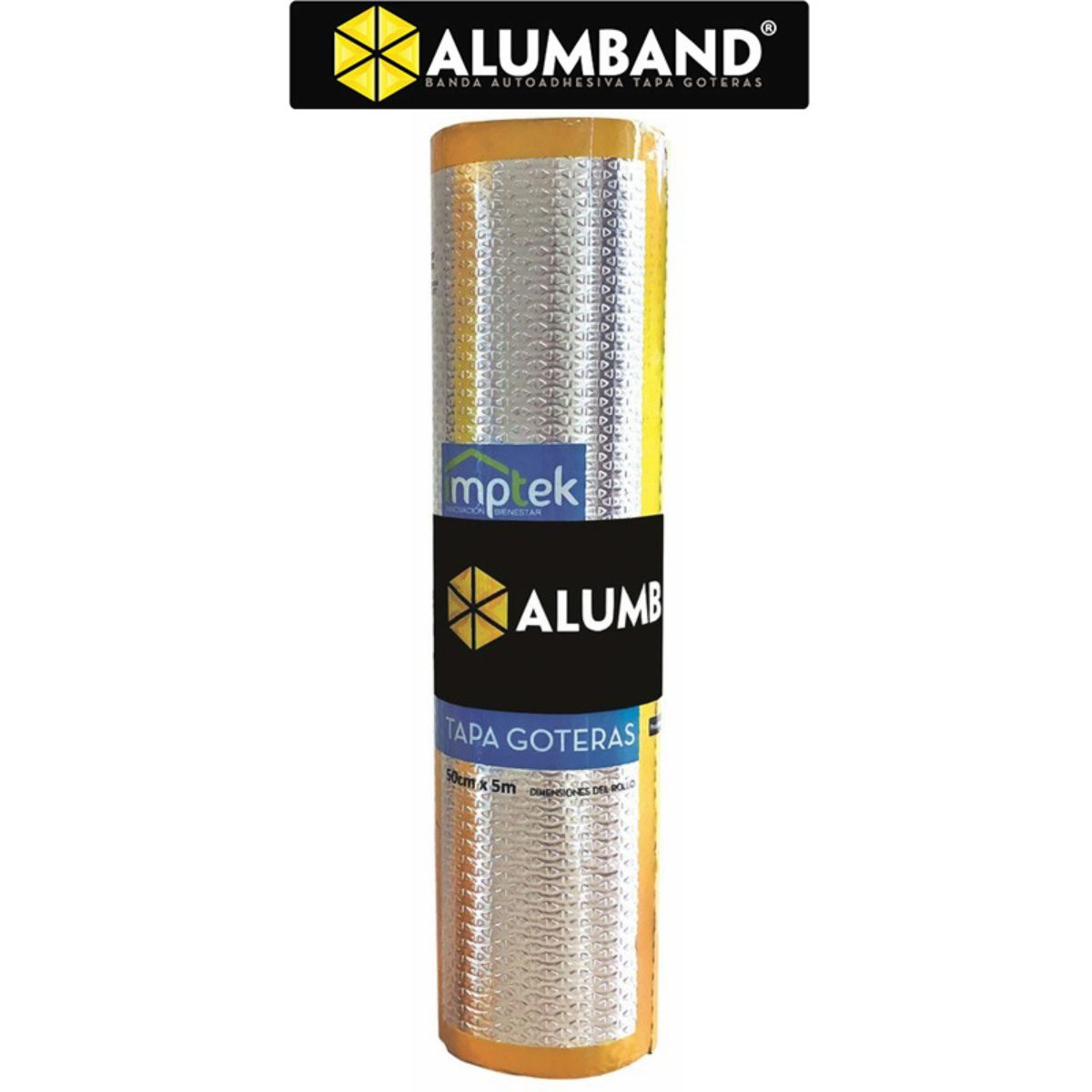 ALUMBAND Autoadhesivo 2mm "Tapa Goteras"  5m x50cm