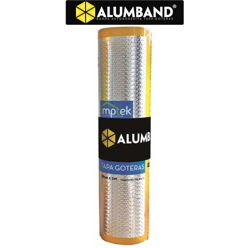 ALUMBAND Autoadhesivo 2mm "Tapa Goteras"  5m x50cm