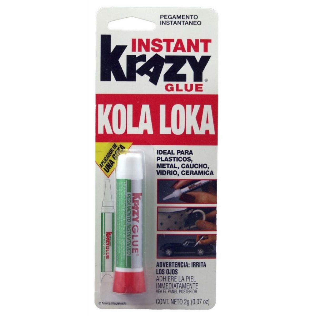 KRAZY GLUE FORMULA "ORIGINAL" 2 Gramos -   Multiproposito
