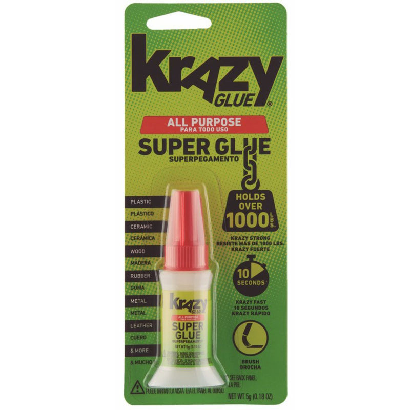 KRAZY GLUE Aplicador de Brocha   5 Gramos "BRUSH"