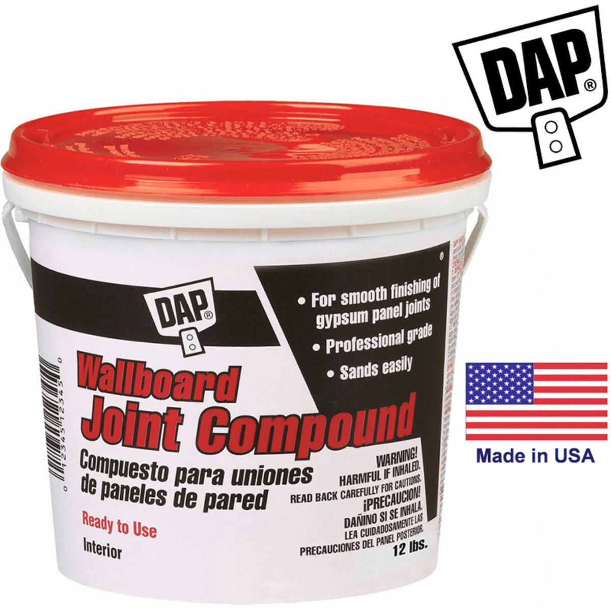 PASTA DE GYPSUM "DAP" 1 GALON (JOINT COMPOUND)