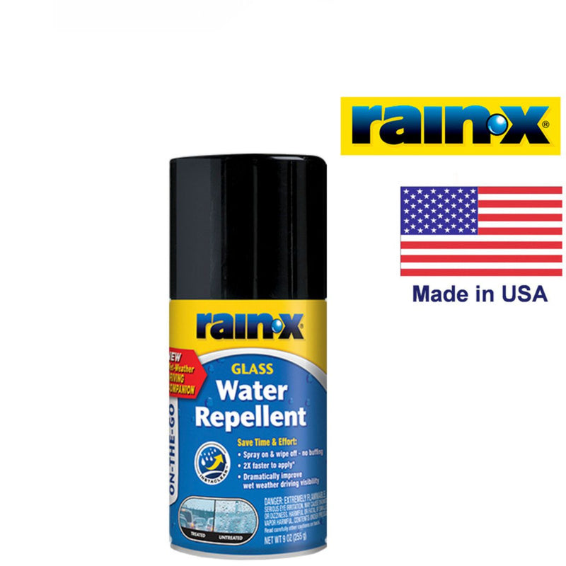 RAIN-X( 3) REPELENTE DE LLUVIA PARA PARABRISAS SPRAY 9 Oz.