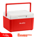 Cooler Portátil 5L/5.3QT Tiempo en frío: 48hrs. 27x20.5x18 cm, Ideal para 6 latas de Coca Cola 550ml. Hielera