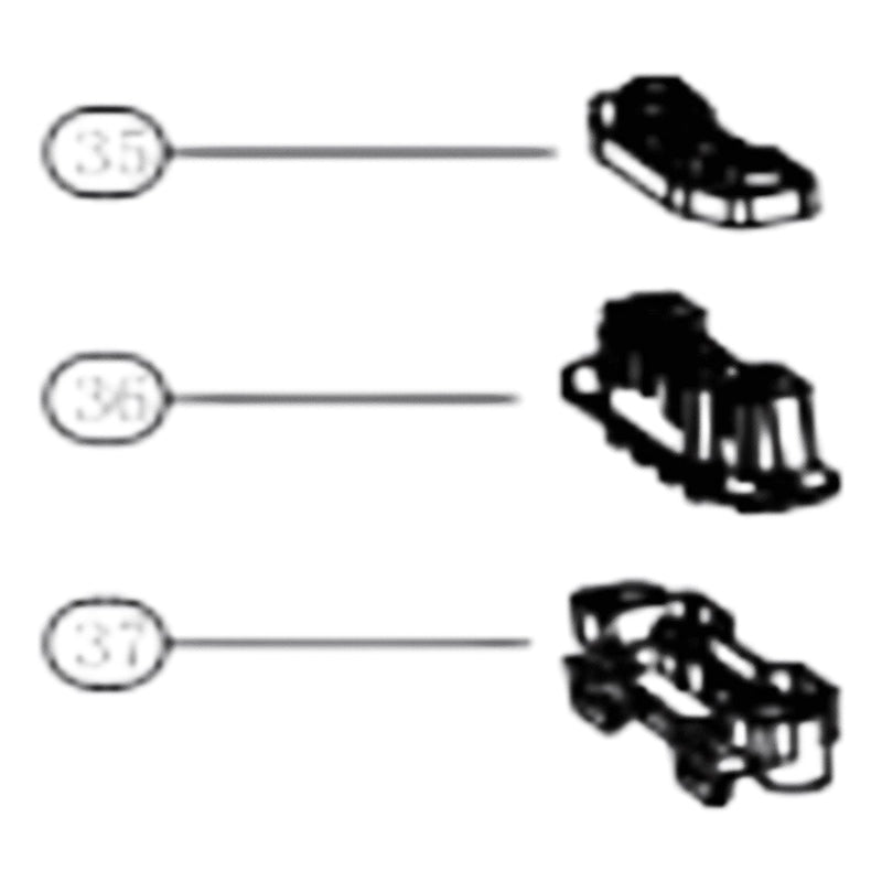Conector inferior con cable de repuesto para robot de cocina. Código KR-K3501.
