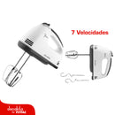 Batidora de Mano 120W 7 velocidades 120V ~ 50/60Hz
