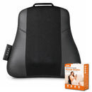 Masajeador Lumbar Eléctrico con Soporte de Cintura y Compresa Caliente de 10W y 7.4V Batería 2000mAh. Color Negro