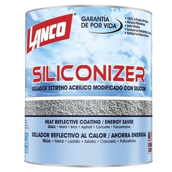 Impermeabilizante siliconizer color gris, 1/4 Galon