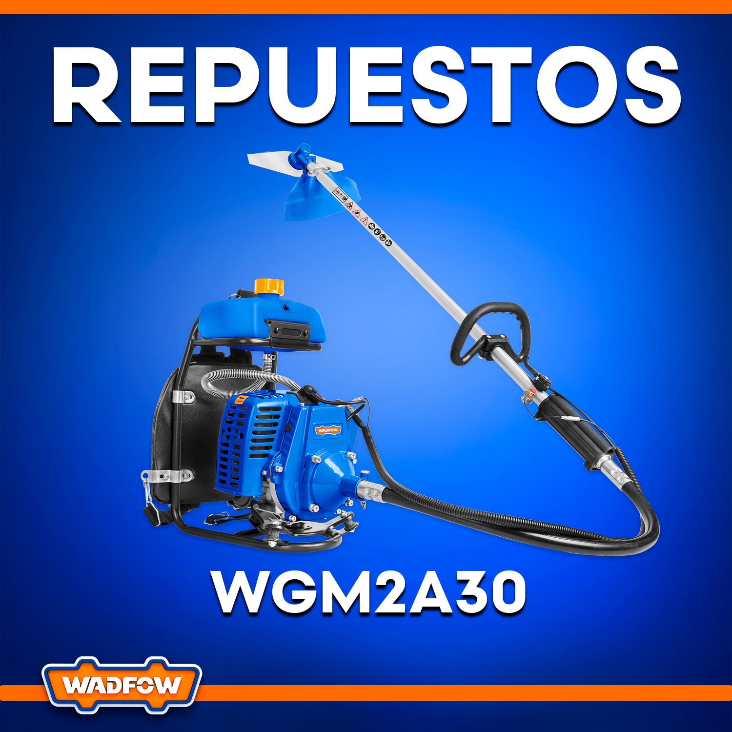 Repuestos de Desmalezadora wira de espalda mochila 30.5cc WGM2A30
