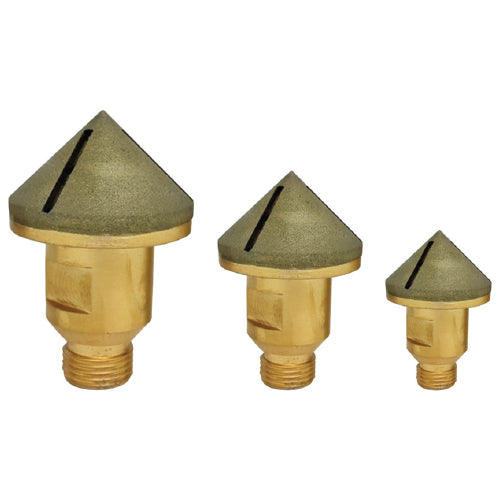 Brocas diamantadas cónicas para avellanar perforaciones estilo belga con rosca G 1/2”