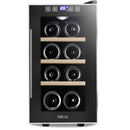 Vinera termoeléctrica de mesa para 8 botellas. Rosso 8.