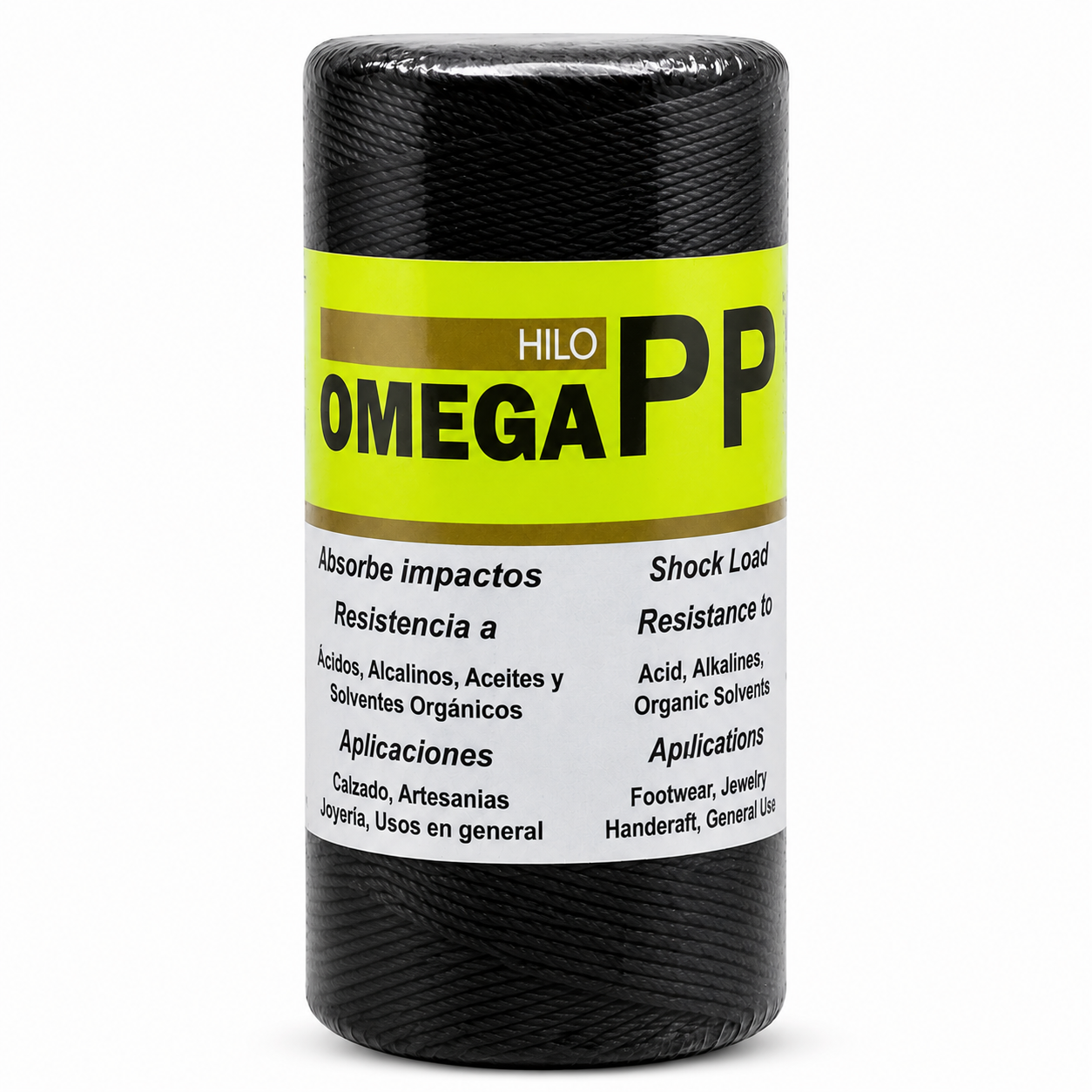 Hilo Omega Nylon 100% PP 100g para Manualidades, Pesca y Tejidos. Cordel