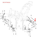 Posapie trasero izquierdo (TNT135 / LEONCINO250 / TNT25 / TRK251 / TRK502X)