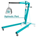 Pieza Hidráulica para Grúa de motor 2TON. Parte 2 de 2