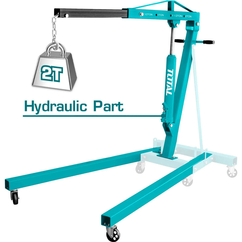 Pieza Hidráulica para Grúa de motor 2TON. Parte 2 de 2