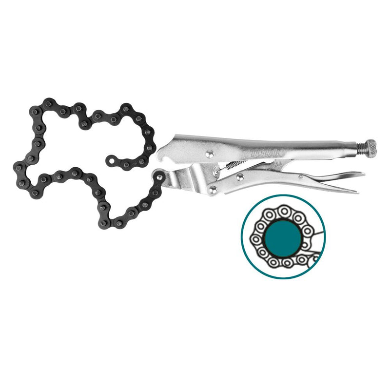 Alicate de presión con cadena 10.5".