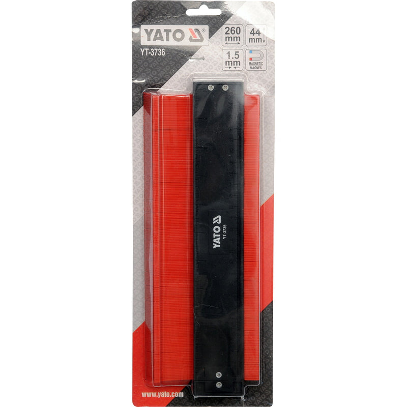 Herramienta para medir copiar y duplicar contornos ajustable duplicar formas irregulares 260mm copiador