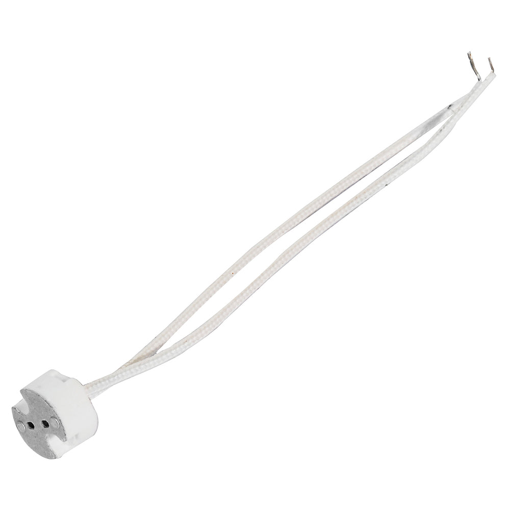 Portalámpara de porcelana para MR base bipin 250V Surtek