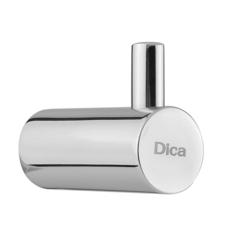 Gancho toallero Cuerpo metálico material de alta calidad. Acabado cromo