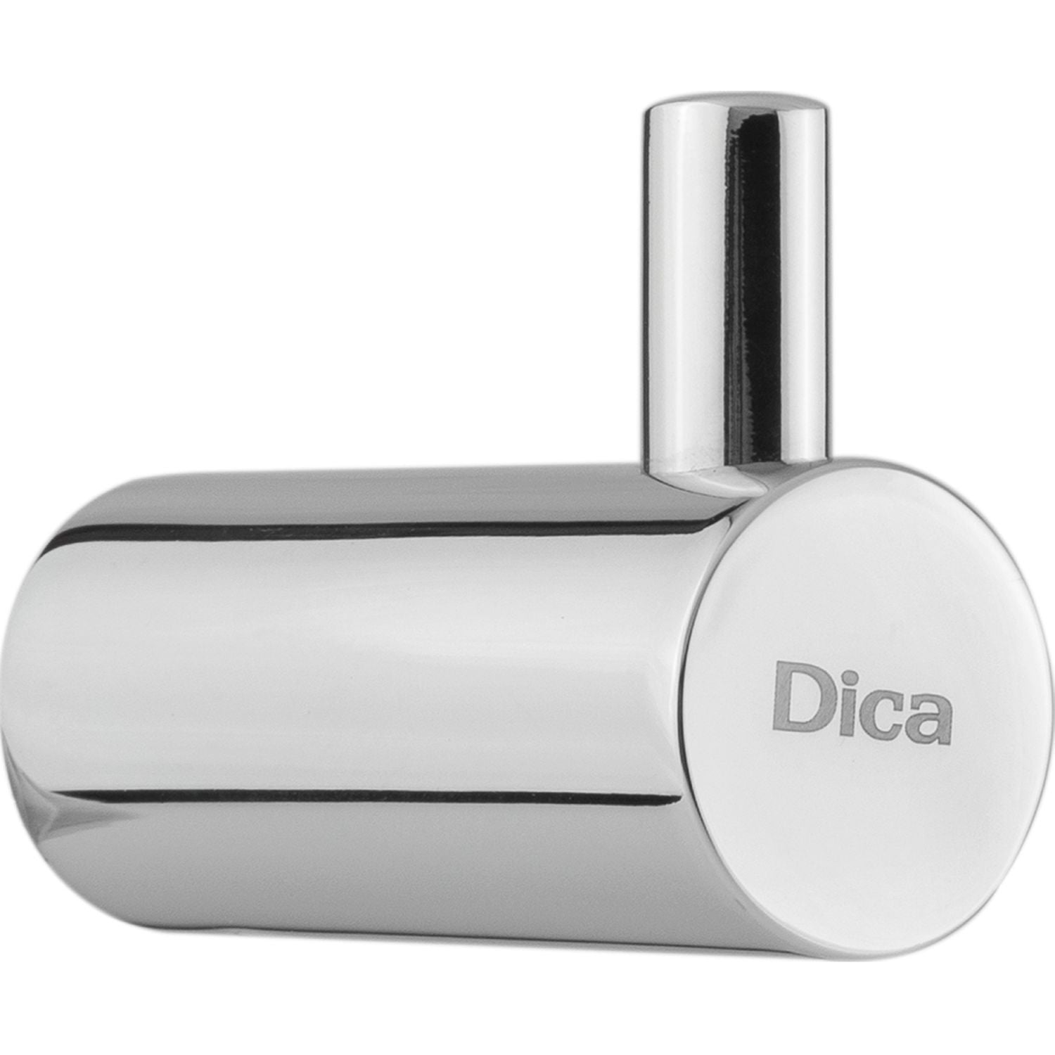 Gancho toallero Cuerpo metálico material de alta calidad. Acabado cromo