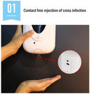 Dispensador Automático de Piso tipo spray para Alcohol líquido. Incluye: Dispensador y Base de piso.