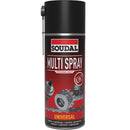 Lubricante multiusos 8 en 1. 400 ml. Soudal multi espray universal