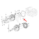 Empacadura de cobertor izquierdo (302S / LEONCINO500 / TRK502X)