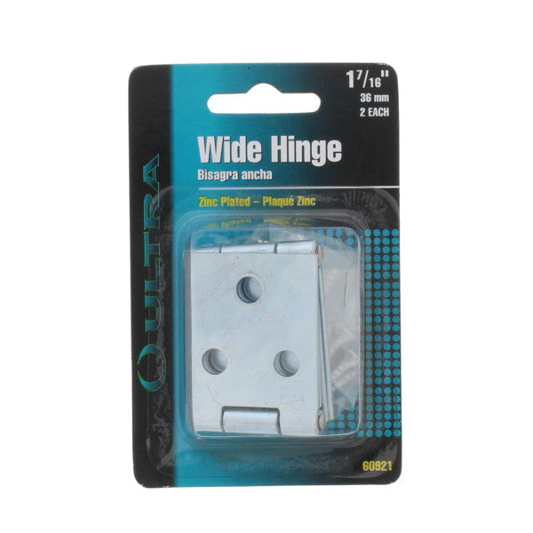 (Par) Bisagras de 1-7/16 " x 3-1/2 " de acabado galvanizado