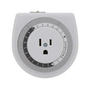 Temporizador timer de 3 polos manual de energia programable de 24 horas noche y dia