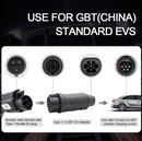 Adaptador de enchufe carga J1772 tipo1 a carro puerto GB/T estandar chino