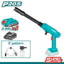 Hidrolavadora Inalámbrica 20V Portátil.24.5 Bar. Caudal 2.5L/min (Incluye Batería y Cargador 20V)