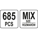 Terminales cable ferrules alambre conectores extremo de clavija aislada para crimpadora (Kit)