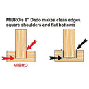 Discos de Corte Dado para Madera de Carburo. Juego de 14 Piezas