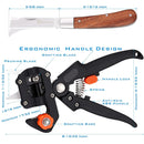 Herramientas de injertar plantas 2 en 1.