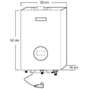 Calentador de agua a gas de paso 13 Litros de 26KW Drija
